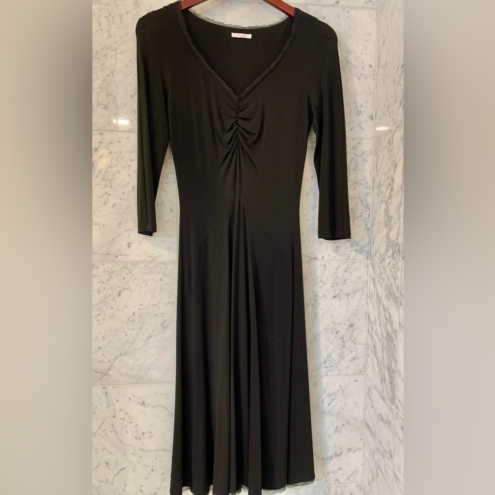 Max Mara triacetate jersey midi dress.